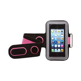Groov-e GVAM1 High Quality Neoprene Sport Armband For Mobile Devices Pink/Black