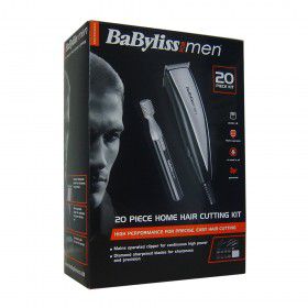 Babyliss 20 Piece Mens Hair Clipper Trimmer Mains Kit