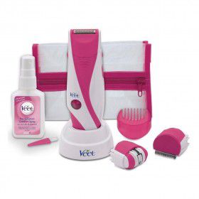 Veet 5 in 1 Mains Rechargeable Lady Shaver Epilator New
