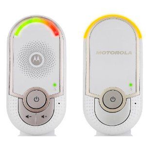 Motorola MBP8 Digital Audio Baby Monitor 1.8GHz DECT 50m Range Night Light White