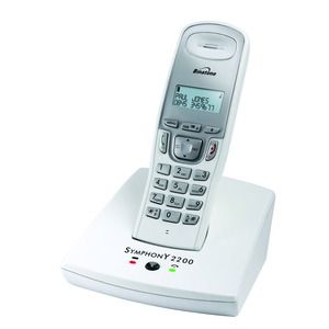Binatone Symphony 2200 Single White DECT Digital Cordless Home Phone Caller ID