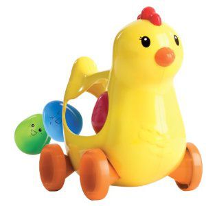 Tomy 71160 Toddler Toy Play Learn Egg Laying Parade Pushalong Mother Hen Chicken