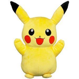 Tomy 71799 Official Pokemon Character Big 40cm Childrens Soft Toy Plush Pikachu