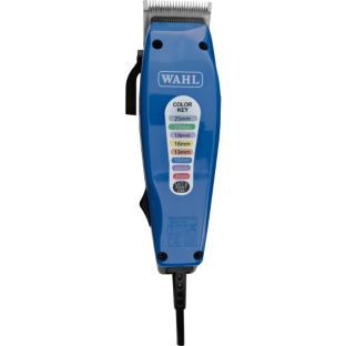 Wahl 79233-300X Mens Mains Powered Hair Clipper Trimmer Corded ColourPro - Blue