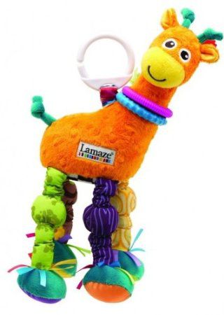 Tomy Lamaze LC27025 Play & Grow Baby Toy Stretch Giraffe Multi Colours Textures