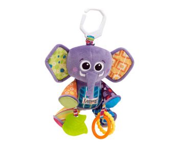Tomy Lamaze LC27044 Play & Grow Baby Toy Eddie Elephant Multi Colours & Texture