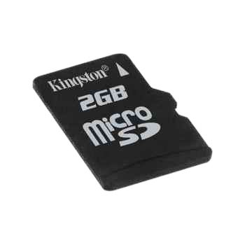 Kingston 2 Gb Gig Micro SD Full Secure Digital Adaptor