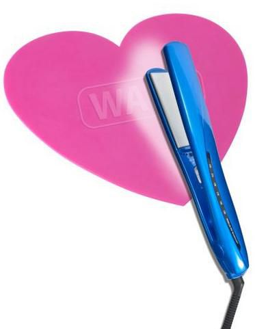 Wahl ZX842 Heart Shaped Hair Straightener Protective Colour Change Heat Mat Pink