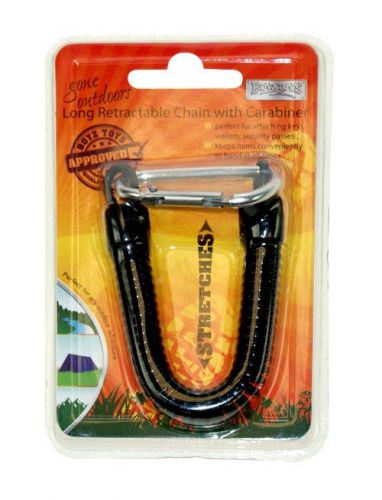 BoyzToys RY433 Gone Outdoors Chain and Carabiner Camping Essential Accessory New