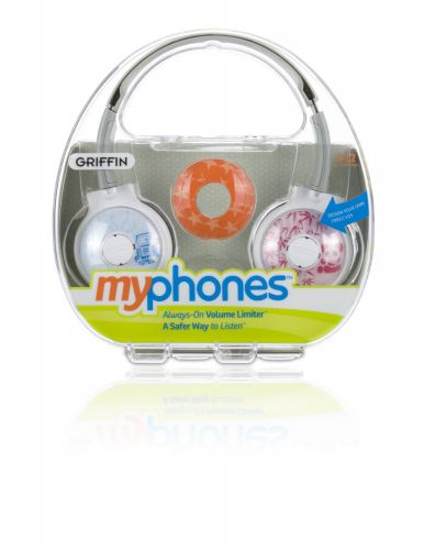 Griffin MyPhones Volume Limiting Kids Ear Headphones
