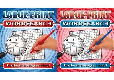 Holland Publishing 326H Large Print Word Search Adults Activity Book - New