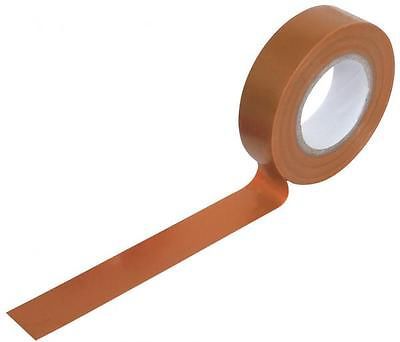 Mercury 710.310 British Standard Approved Electrical Insulation Tape 20m - Brown