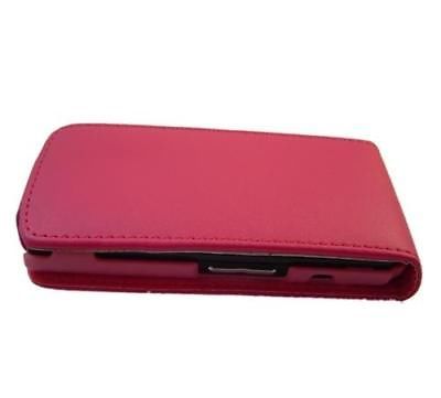 Pink Leather Flip Case Pouch Nokia N97 Mobile Phone