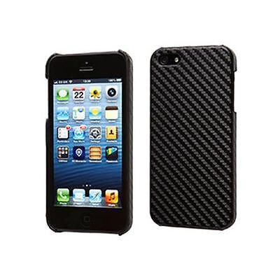Groov-e GVIPHONE5CF iPhone 5 Carbon Fibre Mobile Phone Protective Case - Black