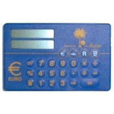 Credit Card Size Mini Currency Converting Calculator