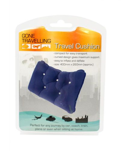 BoyzToys RY498 Gone Travellin' Compact Inflatable Travel Curved Back Support New