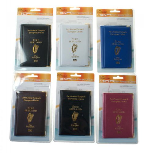 Boyz Toys RY681 Irish Passport Cover - Protect Your Passport - Assorted Colours