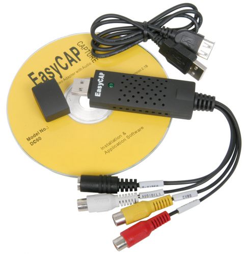 AV:Link 501.156 USB 2.0 Audio Video Recorder Capture Device + Editing Software