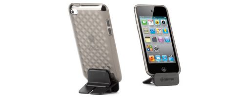 Griffin GB02012 Motif Clear Diamonds Patterned Flexible iPod Touch 4 Case Stand