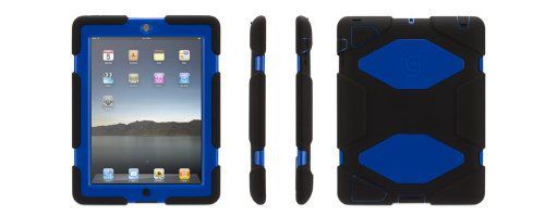 Griffin GB35380 Survivor Extreme Conditions Military Protective iPad Case - Blue
