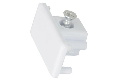 Fluxia 156.288 Connection & Installation End Cap Accessories in White Colour