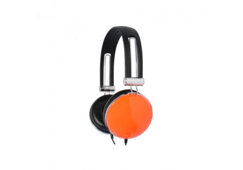 Urbanz GLOZZ Multi Device Light Weight Full Over Ear Stereo Headphone - Orange