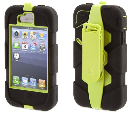 Griffin GB02893 Survivor Extreme Conditions Military iPhone Case - Green & Black