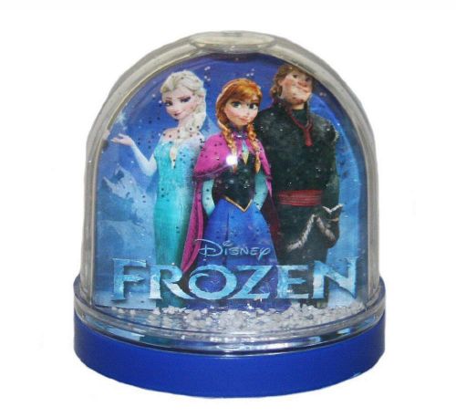 Disney 7520 Frozen Snow Globe Anna Elsa Childrens Novelty Item - New
