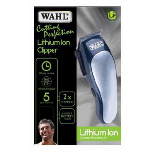 Wahl 79600-800 Lithium Ion Rechargeable Cordless Mens Hair Clipper Trimmer Set