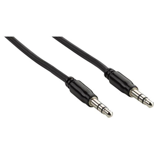 One For All CC3015 High Quality Audio and Visual 3m 3.5 mm Audio Cable - Black