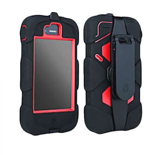 Griffin GB04071 Survivor Extreme Conditions Military iPhone Case - Black & Red
