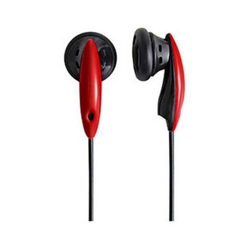 Groov-e GVEB5 EarFones In Ear Comfortable Fit 1.2 Metre Headphones In Red New