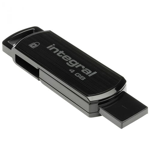 Integral Secure Encrypted 4Gb USB Stick Drive Password