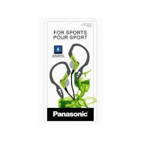 Panasonic Water Resist Clip On Headphones iPod - Green
