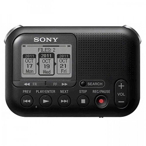 Sony ICD-LX30 High Quality Portable MP3 Black Dictation Recorder SD Dictaphone