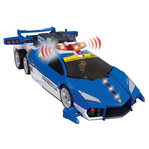 Tomy 85405 Police Launcher Car Toy Hypercity Rescue HCR Light Sounds 25cm New