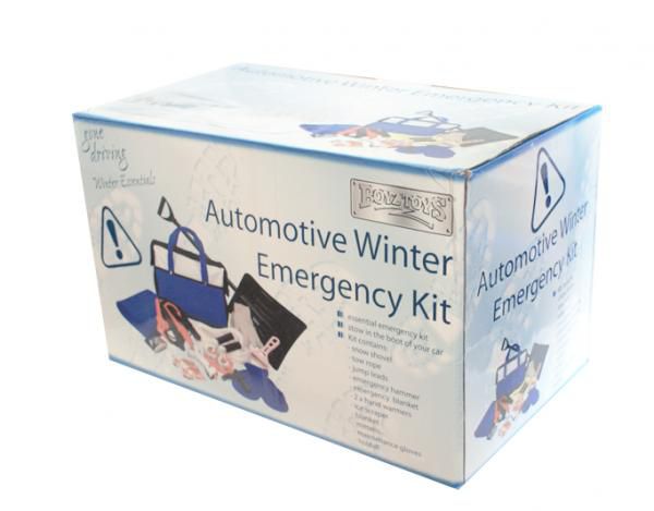 BoyzToyz RY605 Winter Car Emergency Kit Snow Shovel Tow Rope Jump
