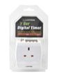 Lloytron A1201 7 Day Digital Mains Plug Socket Economy Security Timer Lamps Etc