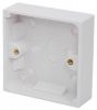 Mercury 429.923 Electrical Socket Back Box Surface Mount 25mm Single Gang Switch