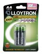 Lloytron B019 2 x NIMH AccuUltra High Capacity Rechargeable AA Batteries 800mAh